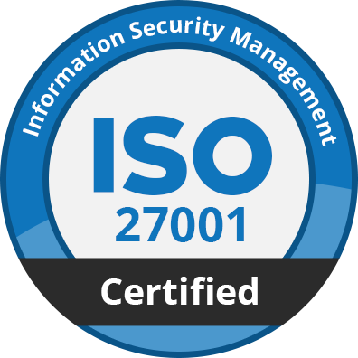 ISO 27001 Certified